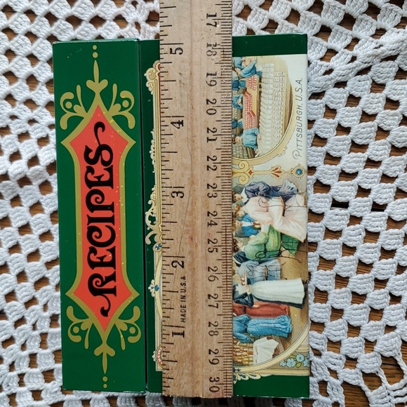 VTG Recipe Tin Collectible Decorative H.J. Heinz Co. Advertising - Picture 3 of 12